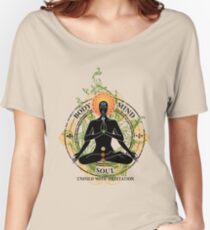 Yoga : Mind Body and Soul KUNDALINI Women's Relaxed Fit T-Shirt
