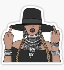 Hot Sauce in My Bag - Fingers Up Sticker