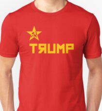 trump CCCP Russian Flag Unisex T-Shirt
