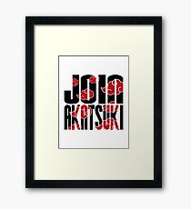 Join Akatsuki v3 Framed Print