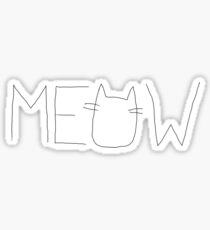 Meow Sticker