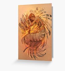 Heart of Gold Greeting Card
