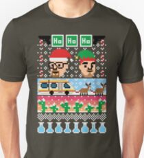 Breaking Christmas - hässlicher Weihnachtsstrickjacke Slim Fit T-Shirt
