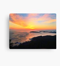 Sunrise on Sugarloaf Mountain Canvas Print