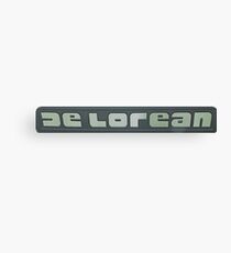 Delorean Canvas Print