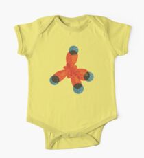 Just An Orange Methane Molecule One Piece - Short Sleeve
