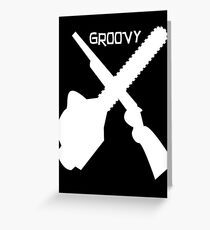 Groovy v2 Greeting Card