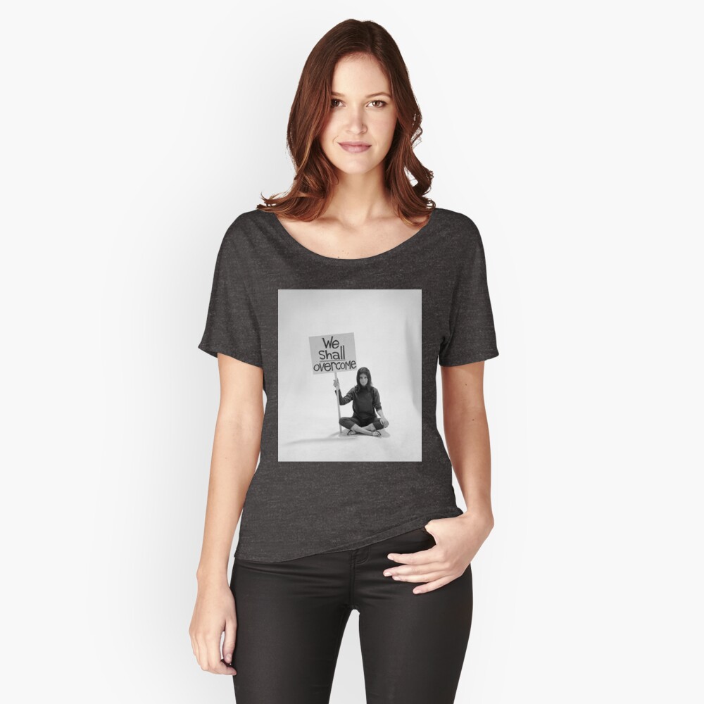 Download "Gloria Steinem We Shall Overcome" Women's Relaxed Fit T ...