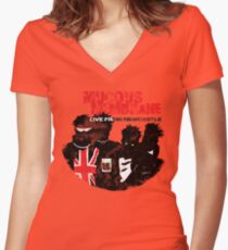 Venus of the Hardsell Women's Fitted V-Neck T-Shirt