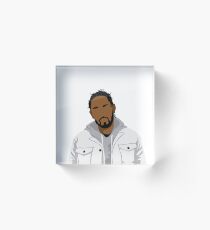 Kendrick Lamar Acrylblock