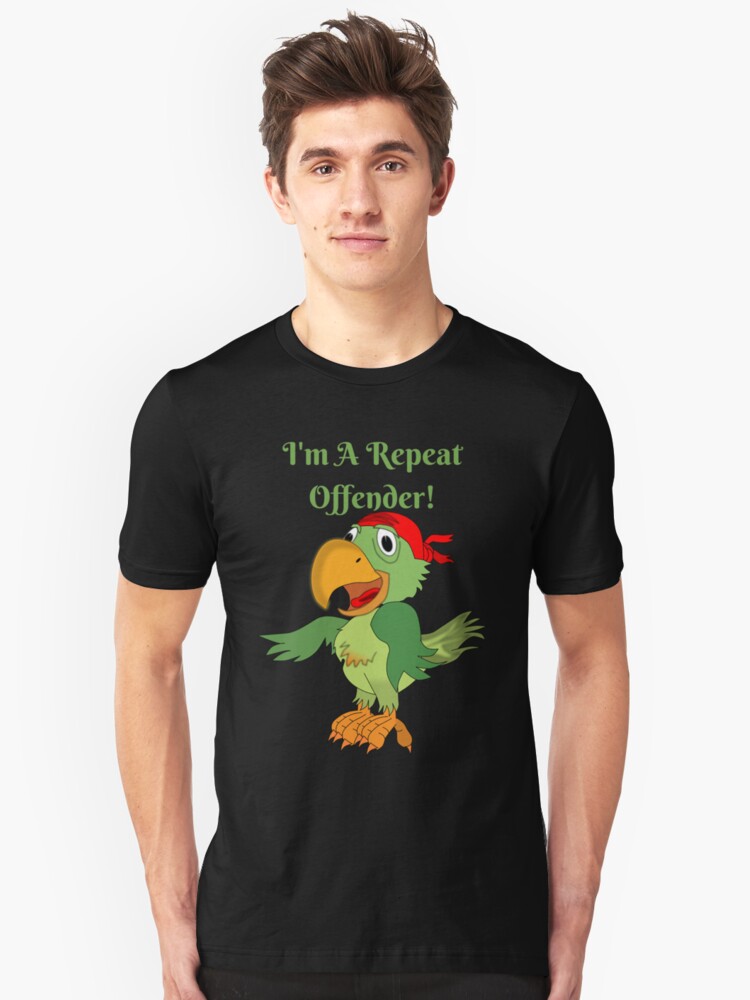 pirate parrot t shirt