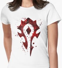 Horde Splatter Women's Fitted T-Shirt