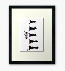 Human Chess Framed Print