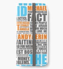 The Office Blue and Orange iPhone Wallet/Case/Skin