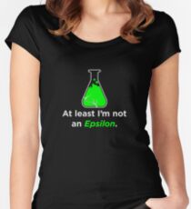 Huxburywell: At Least I'm Not An Epsilon Women's Fitted Scoop T-Shirt