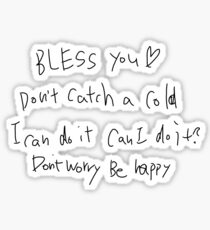NCT 127 Yuta's CUTE English Message Sticker