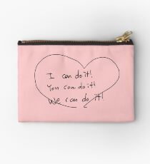 NCT 127 Jaehyun's CUTE English Message Zipper Pouch