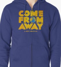 Sudadera con capucha y cremallera venir de lejos
