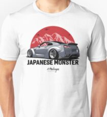 GTR. Japanese Monster (grey) Unisex T-Shirt