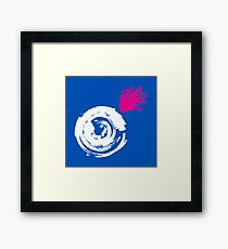 SHIRO Framed Print
