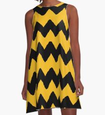 CHARLIE CHEVRON A-Line Dress