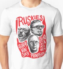 Ruskies-Russian Composers Unisex T-Shirt
