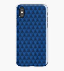 3D Pattern Blue iPhone Case