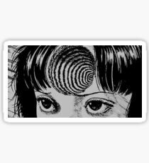 Uzumaki Spiral Aufkleber Sticker