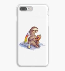 Cozy Sloth iPhone 7 Plus Case