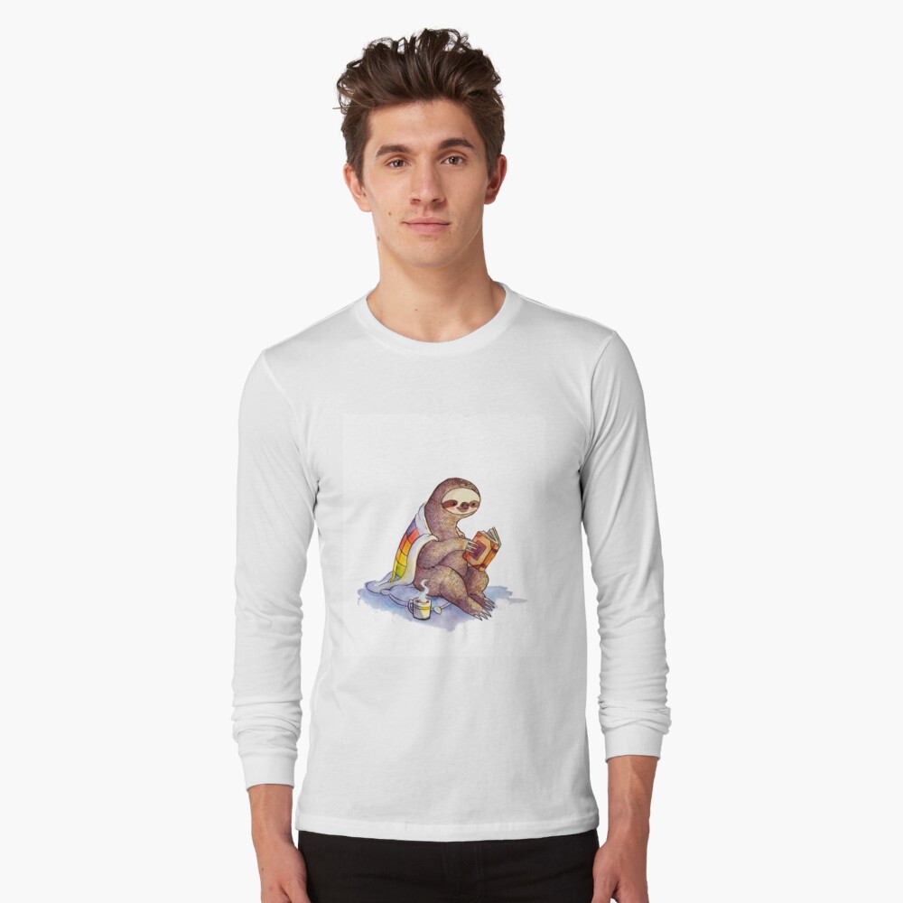 Cozy Sloth Long Sleeve T-Shirt