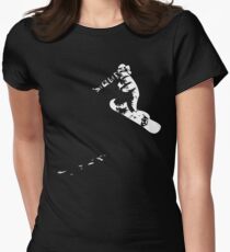 Snowboard - Method Women's Fitted T-Shirt