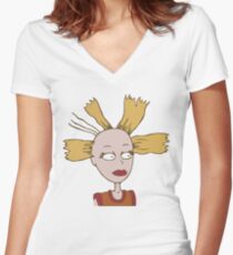 Rugrats - Cynthia Doll Women's Fitted V-Neck T-Shirt