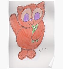Katzenbär Poster