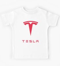 Tesla Car Logo Kids Tee