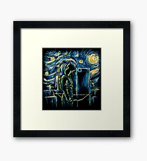 Starling Night (Arrow & Van Gogh) Framed Print