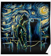 Póster Starling Night (Arrow y Van Gogh)