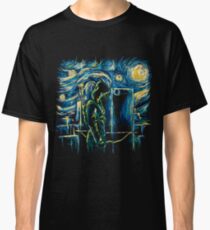 Starling Night (Arrow & Van Gogh) Classic T-Shirt