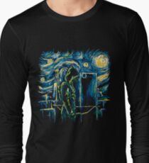 Starling Night (Arrow & Van Gogh) Long Sleeve T-Shirt