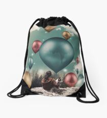 Magic balloons Drawstring Bag