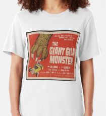 Das riesige Gila-Monster-klassische Horror-Film-Plakat Slim Fit T-Shirt