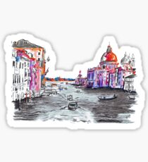 Modern Italian Art - Venice Sticker