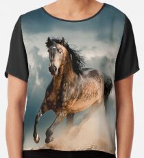 Galoppierendes Pferd Chiffontop