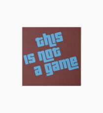This is not a game Art Board