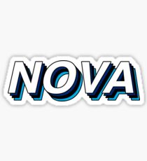 Nova Retro Layers Sticker
