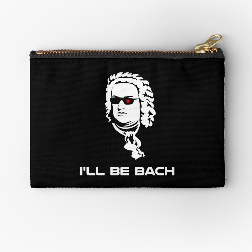 Johann Sebastian Bach Leather Coin Purse 