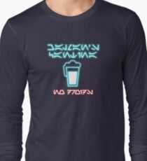 Chalman's Cantina - No Droids Long Sleeve T-Shirt