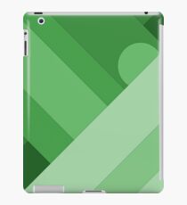 Green modern material design background iPad Case/Skin
