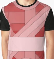 Red modern material design background Graphic T-Shirt