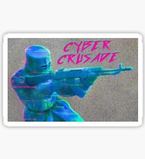 Cyber Crusade Sticker