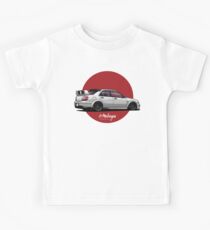 Impreza STI (white) Kids Tee